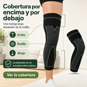 Manga de Compresión Larga para Rodilla